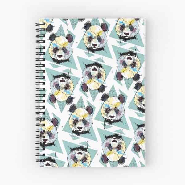 Item preview, Geometric Watercolor Panda Pattern designed and sold by graphicward.