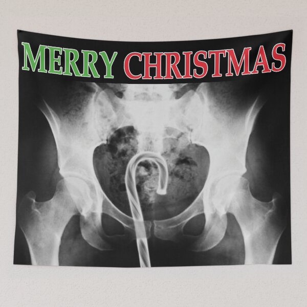 Item preview, X-Ray Merry Christmas Candy Cane designed and sold by avidfan2000.