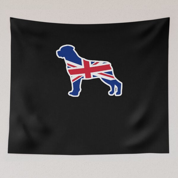 Item preview, Rottweiler Dog Flag of the United Kingdom (1) designed and sold by shoppzee.