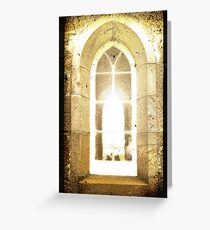 Look into the Light Greeting Card