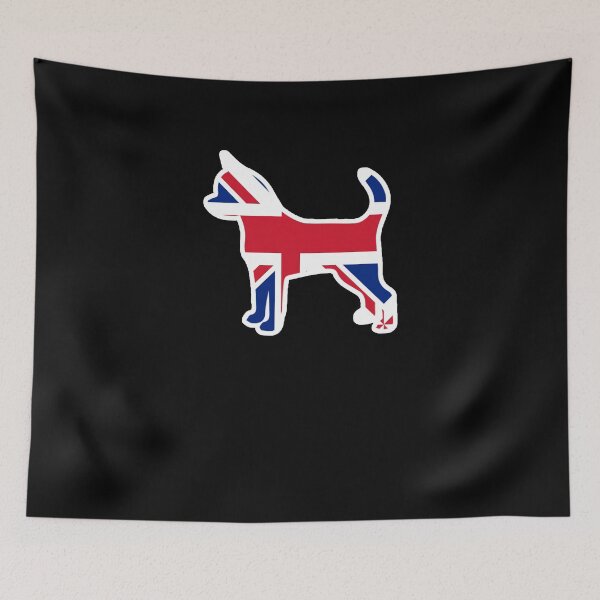 Item preview, Chihuahua Dog Flag of the United Kingdom designed and sold by shoppzee.