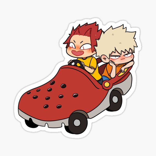 Croc Car! Sticker