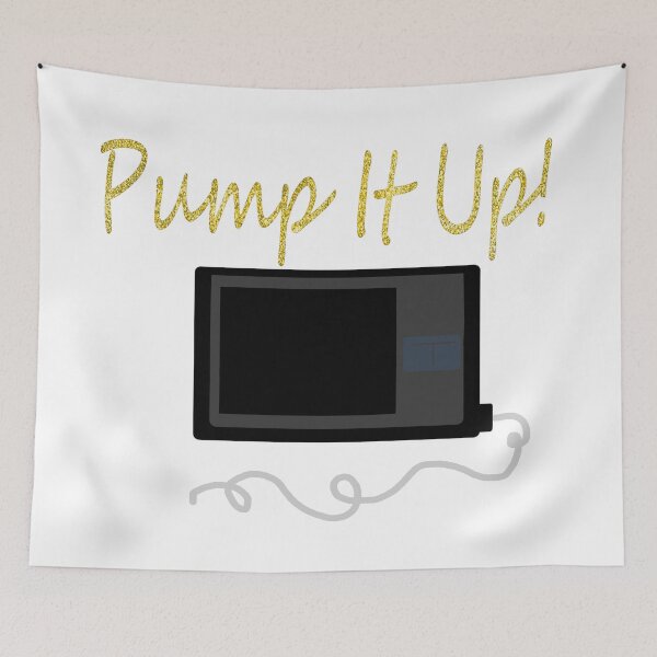 Item preview, Pump It Up! Gold Sparkle designed and sold by CatGirl101.