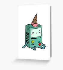 BMO-Abenteuerzeit Grußkarte