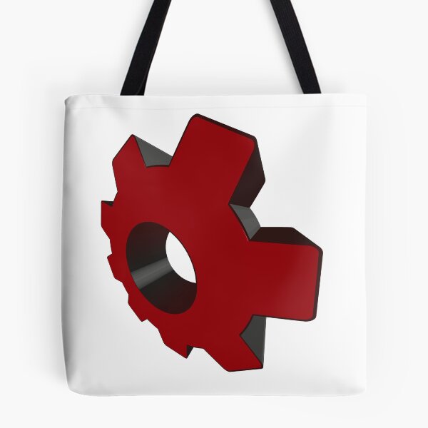 Item preview, Red toothed wheel in perspective - Vector designed and sold by carlotoffolo.