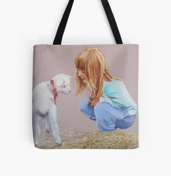 Morning Roses All Over Print Tote Bag