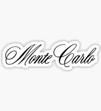 Chevrolet Monte Carlo Skript Sticker