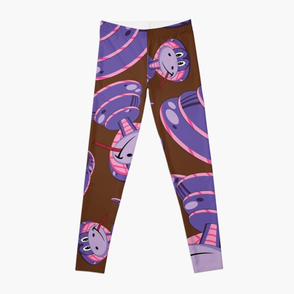 Cute Cartoon Cobra Snake Pattern Leggings