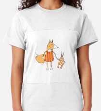 Fox and hare. Classic T-Shirt