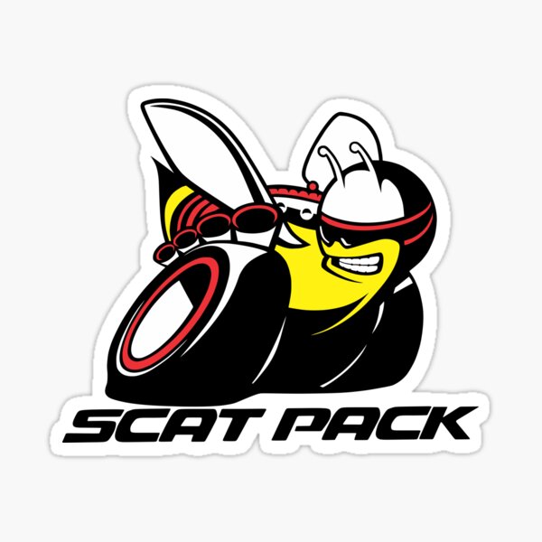 Scat Pack Stickers | Redbubble