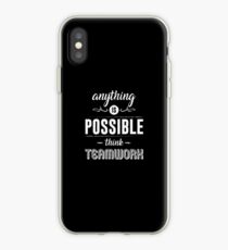 anything is possible think teamwork iPhone-Hülle & Cover