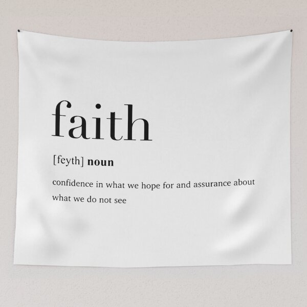 Item preview, Faith definition designed and sold by Peonie Design.