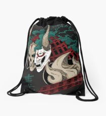 吉光 Yoshimitsu, Leader Of The Honorable Manji Clan Drawstring Bag