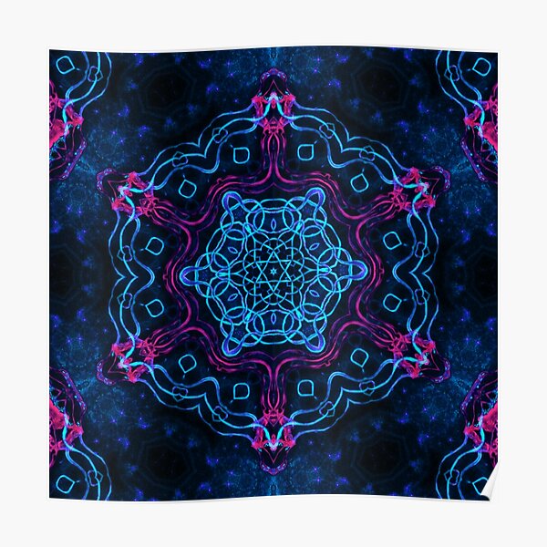 Mandala of Prosperity Poster
