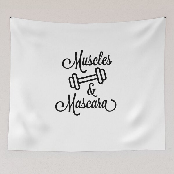 Item preview, Muscles Mascara Workout Training Shirt Gift designed and sold by beautifulshirts.