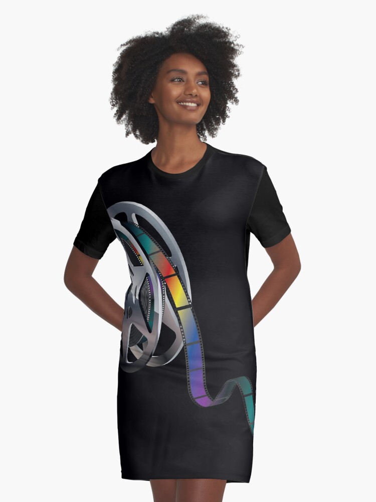 Movie Reel | Graphic T-Shirt Dress