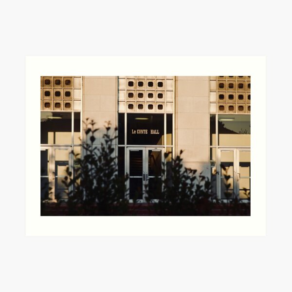 Le Conte Hall Art Print