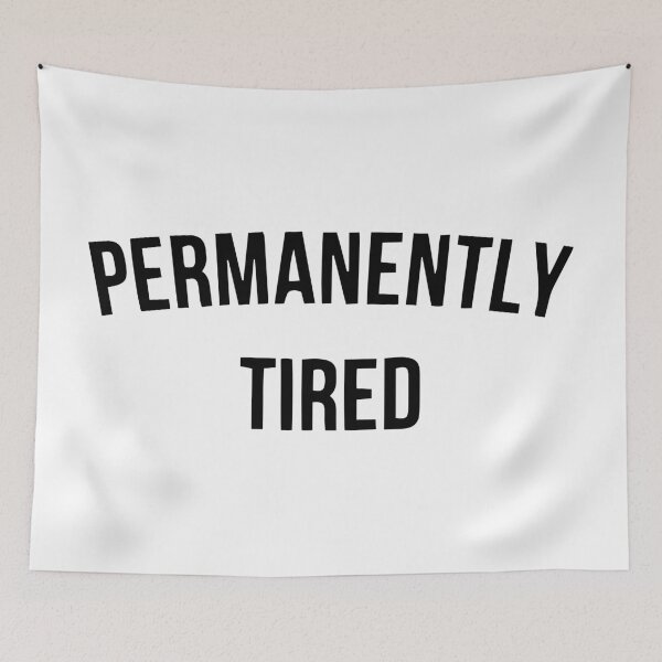 Item preview, Permanently tired designed and sold by Peonie Design.