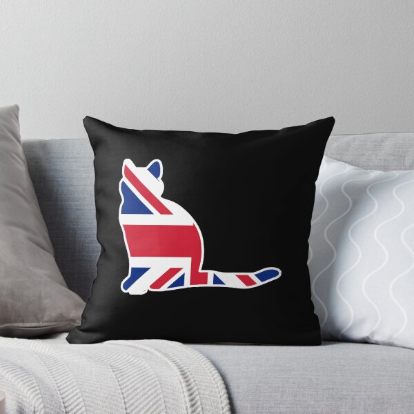 Item preview, Cymric Cat Flag of the United Kingdom designed and sold by shoppzee.