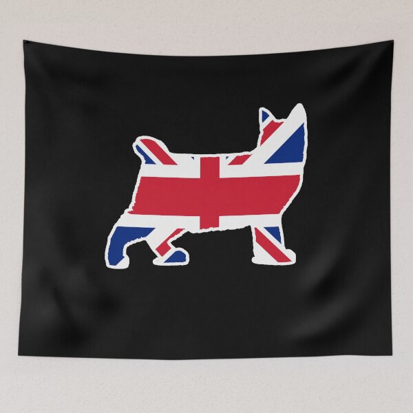Item preview, Pixie Bob Cat Flag of the United Kingdom designed and sold by shoppzee.