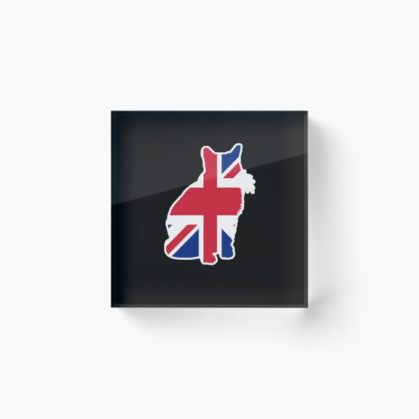 Item preview, Selkirk Rex Cat Flag of the United Kingdom designed and sold by shoppzee.
