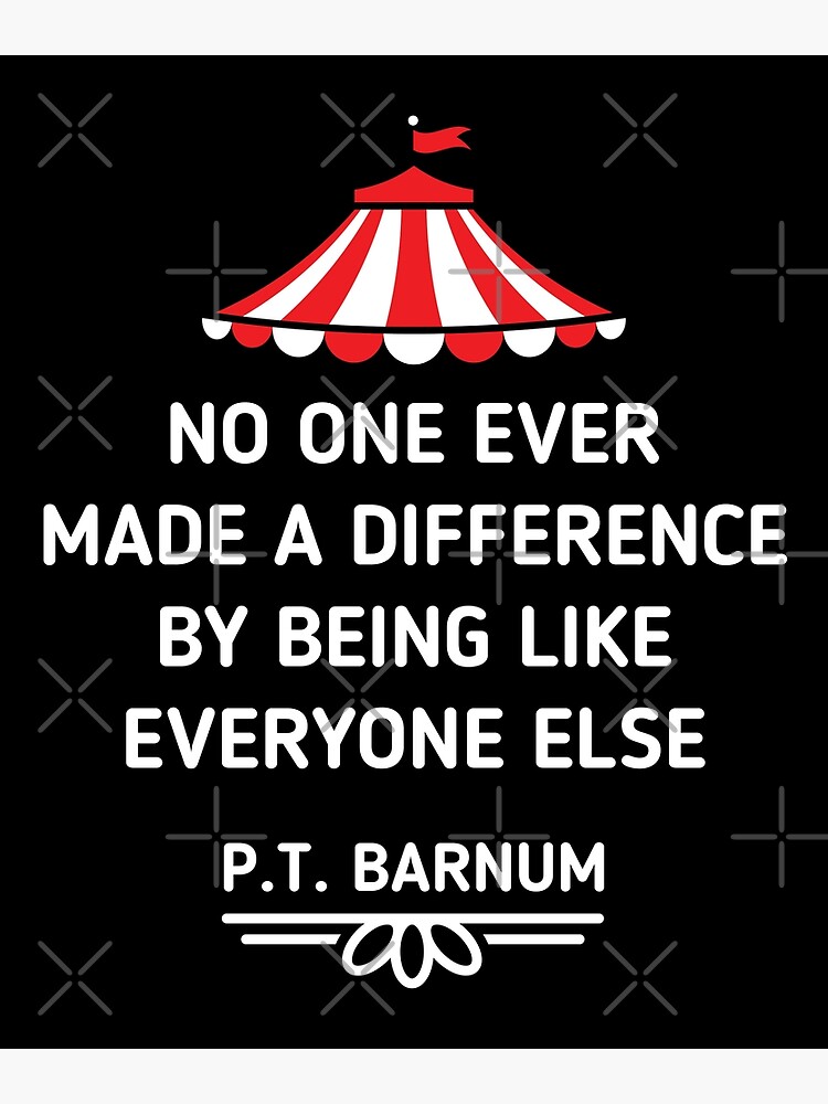 The Greatest Showman Lyrics Poster W/ P.T. Barnum Instant 