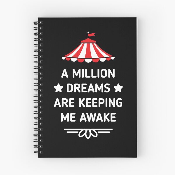 Item preview, PT Barnum Quotes A Million Dreams are Keeping Me Awake designed and sold by EKGifts.