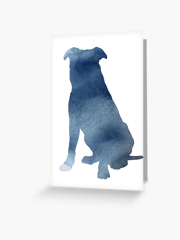 Navy store blue pitbull