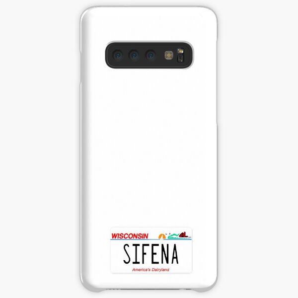 Sifena WI License Plate Samsung Galaxy Snap Case