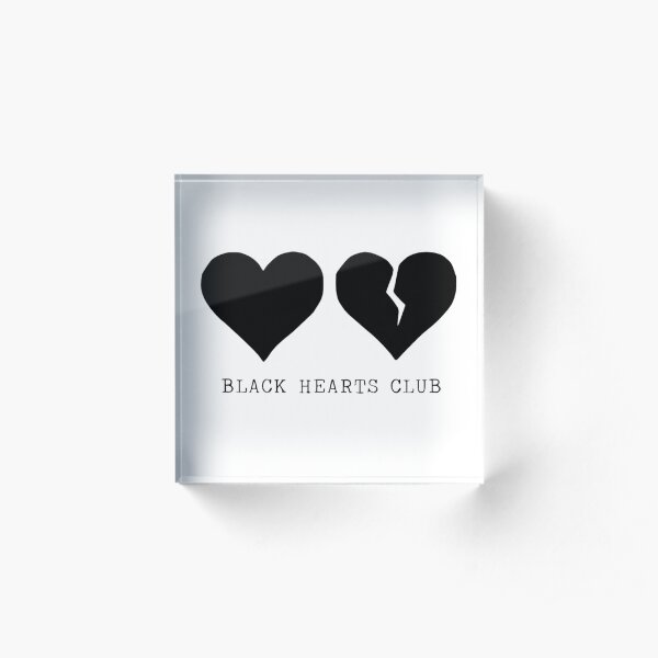 yungblud black hearts club Acrylic Block