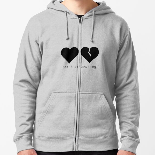 black hearts club hoodie