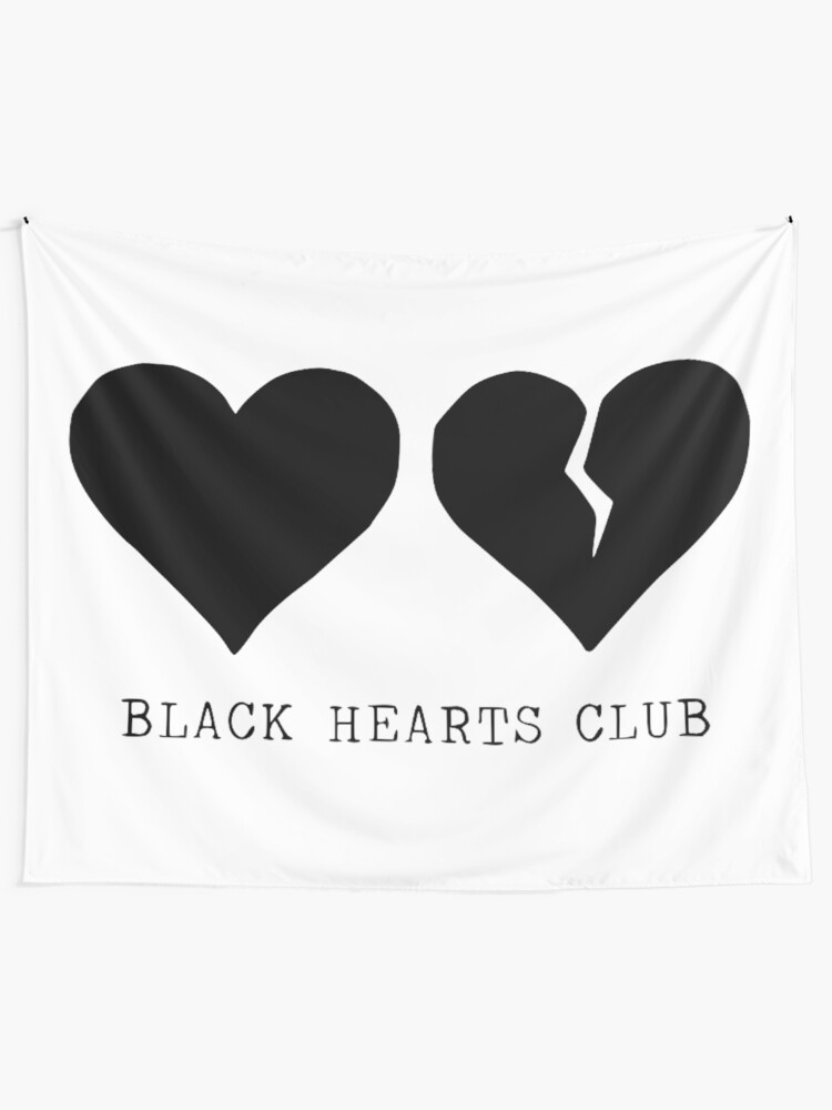 yungblud black hearts club hoodie