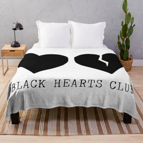 yungblud black hearts club Throw Blanket
