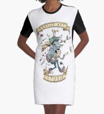 Mobile Art Studio Graphic T-Shirt Dress