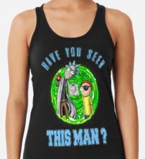 Evil Rick & Morty Racerback Tank Top