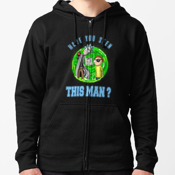 Evil Rick & Morty Zipped Hoodie