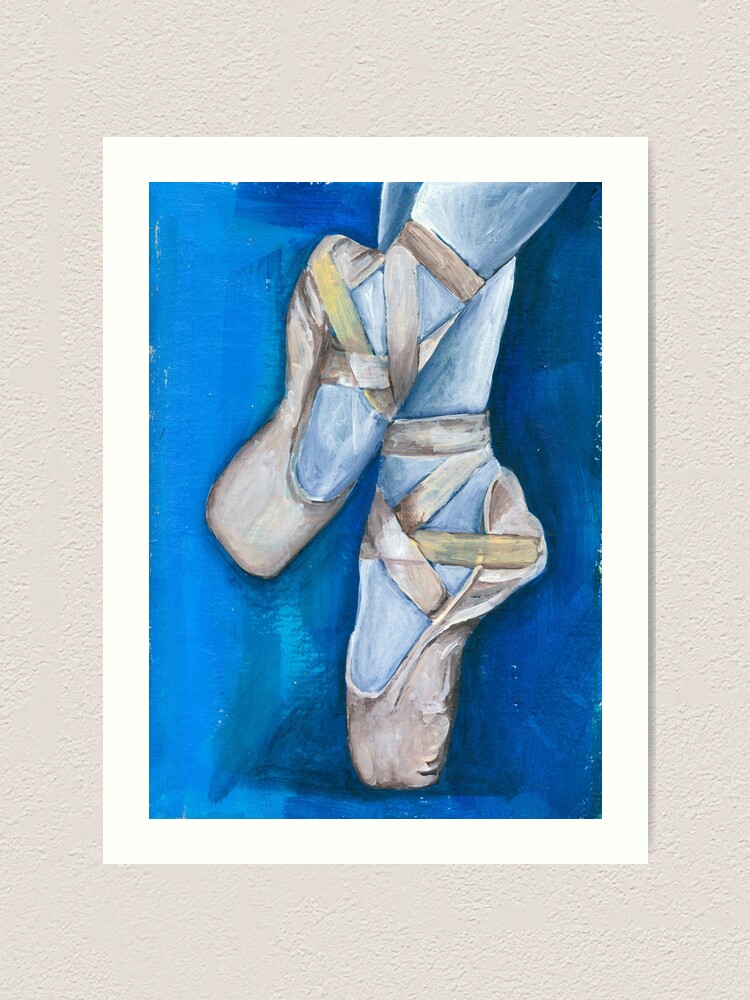teal pointe shoes