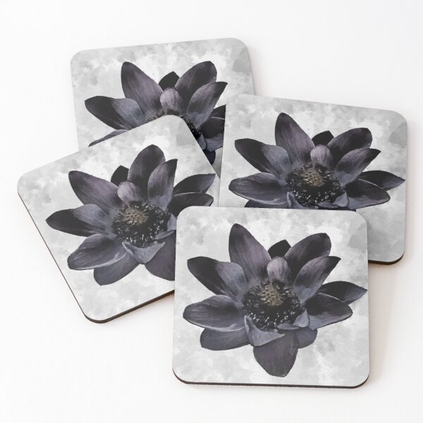 Item preview, Black Lotus Watercolor Digital Art designed and sold by Nartissima.