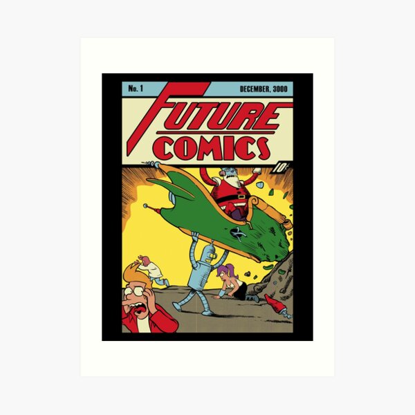 Comics de futuro Lámina artística
