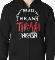 THRASH Veste zippée à capuche