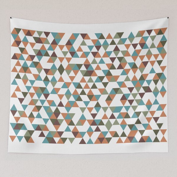 Item preview, Pattern retro triangles gift designed and sold by Franja2.