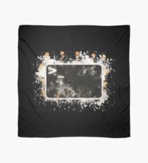 Bash terminal linux watercolor painted Scarf
