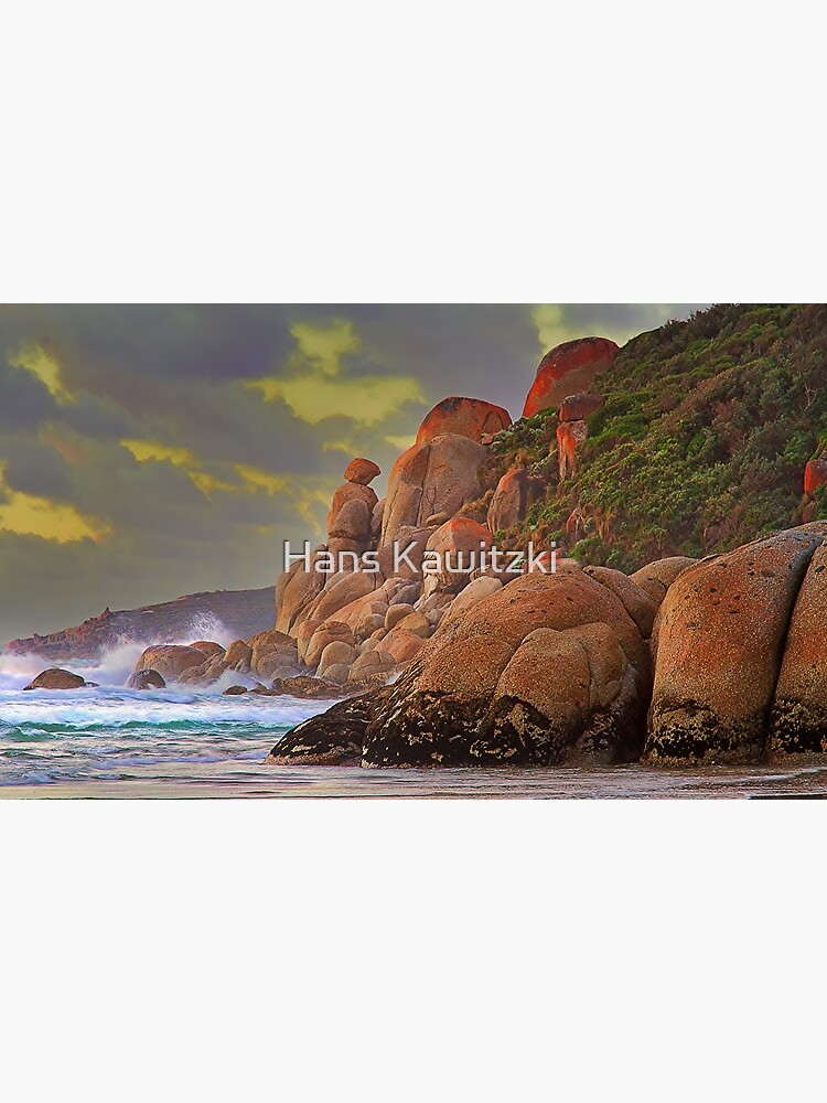 Thumbnail 3 of 3, Photographic Print, 0265 Whisky Bay Rocks - Wilsons Prom designed and sold by HansKawitzki.