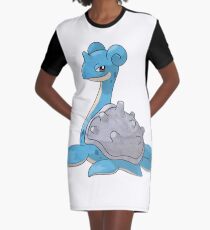 Lapras Extra Large HiRes Design Graphic T-Shirt Dress