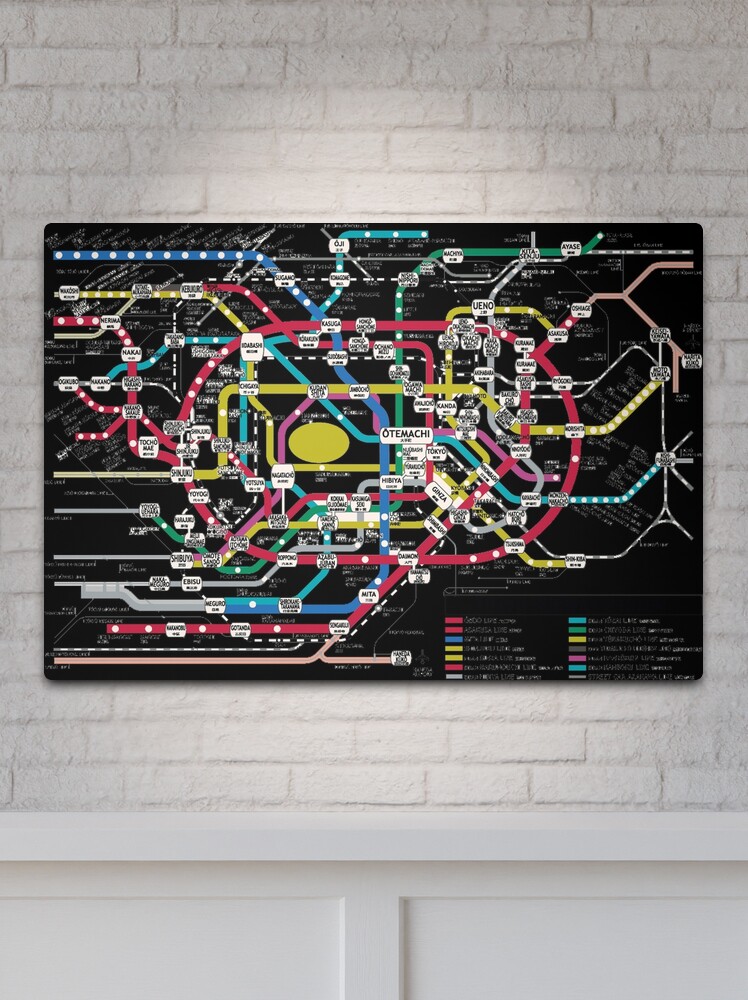 Tokyo Subway System Map