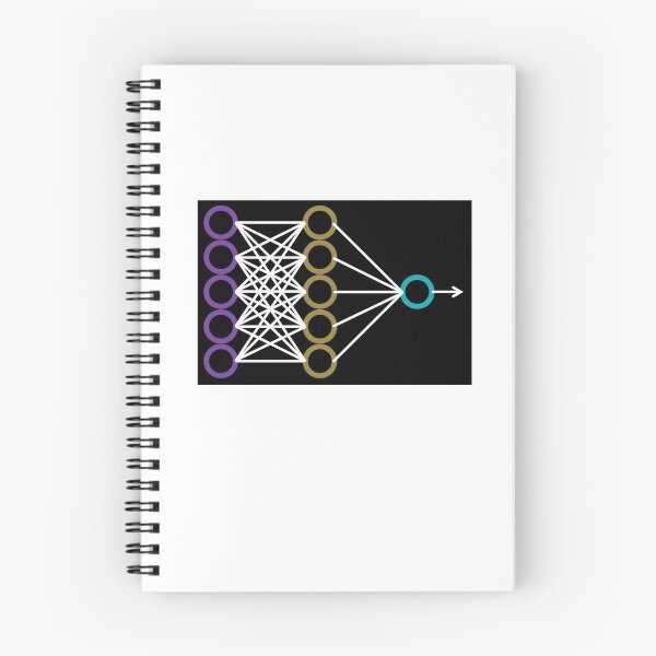 Item preview, Red neuronal-negro designed and sold by psychometrics.