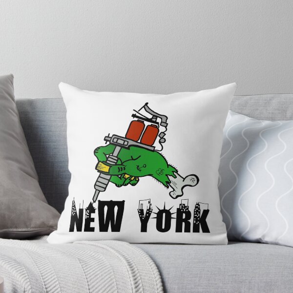 Item preview, NEW YORK - The Big Apple - monster tattoo - black designed and sold by Marcel Wirth.