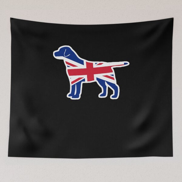 Item preview, Labrador Retriever Dog Flag of the United Kingdom (1) designed and sold by shoppzee.