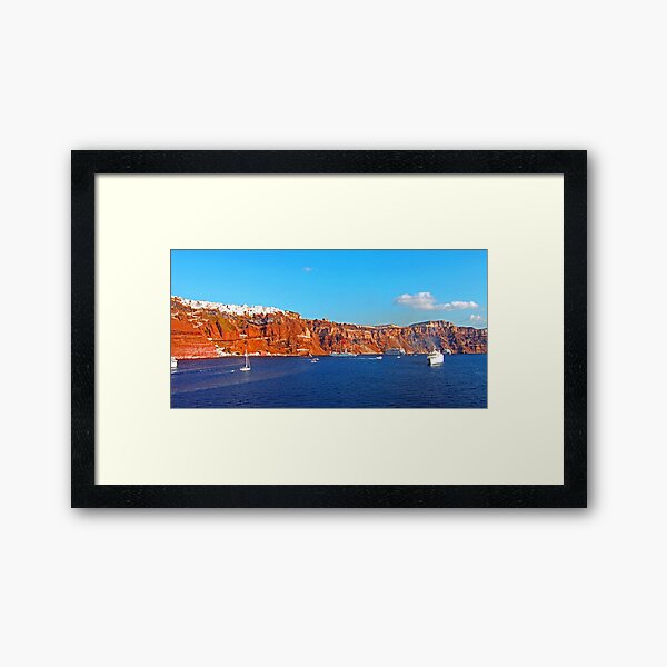 Item preview, Santorini Cliffs designed and sold by tomg.