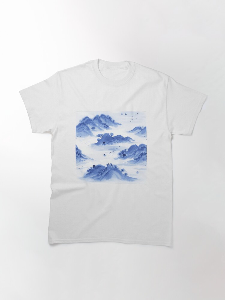 Alternate view of Morning in the Mountains Classic T-Shirt